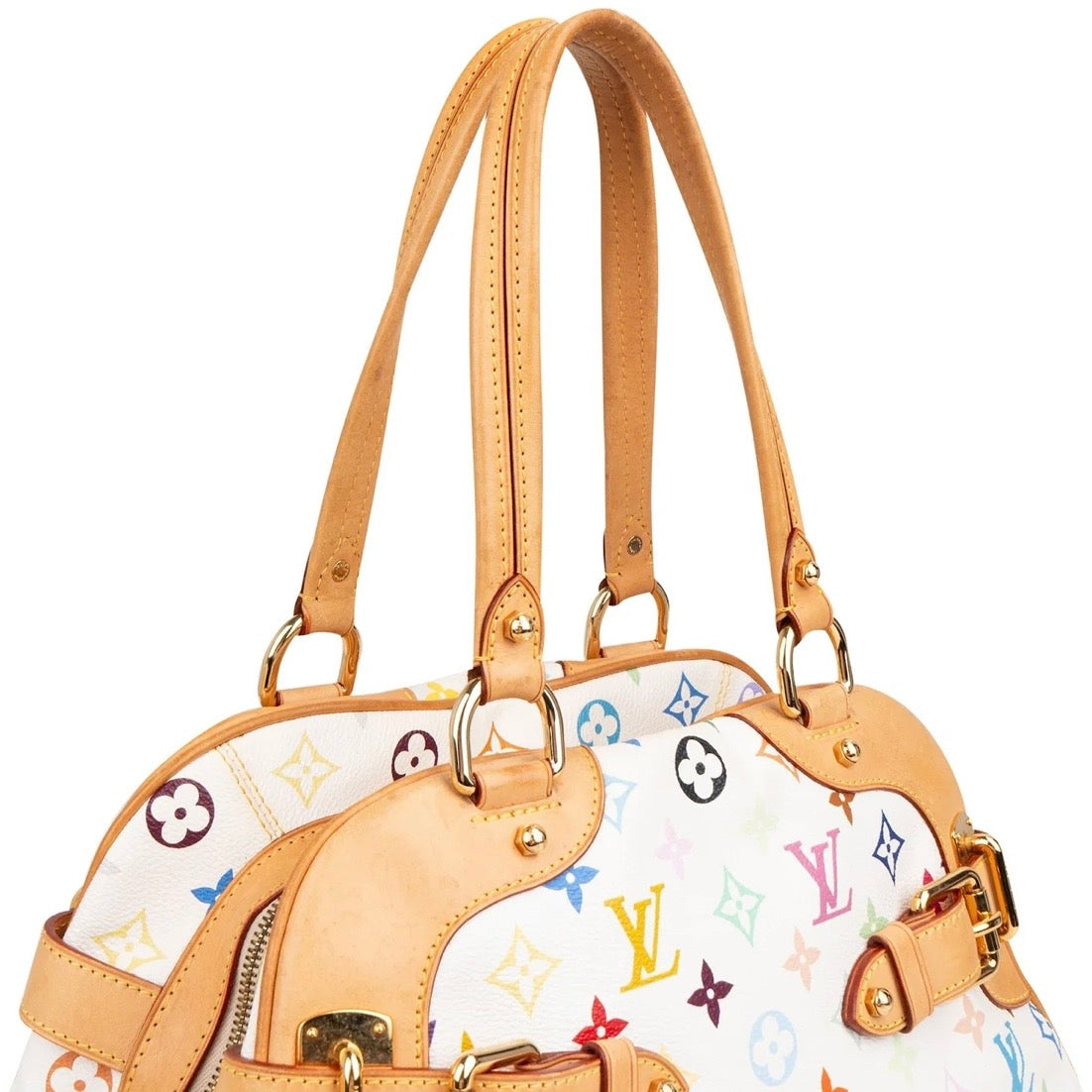 Louis Vuitton Monogram Murakami Multicolor Claudia Shoulder Bag