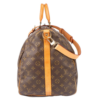 Louis Vuitton Canvas Monogram Keepall Bandouliere 55
