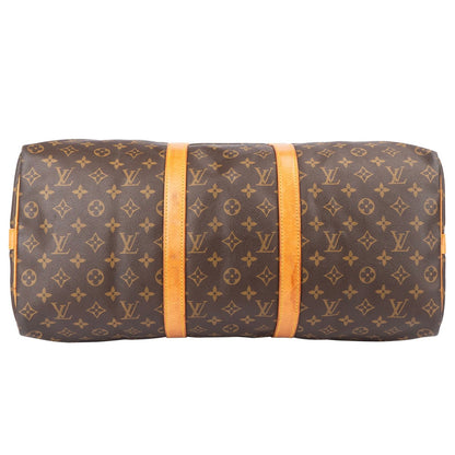Louis Vuitton Canvas Monogram Keepall 50 Bandouliere