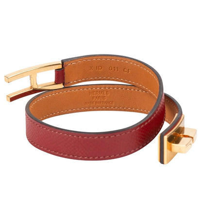 Hermès Kelly Collier Rivale Double Tour Bracelet