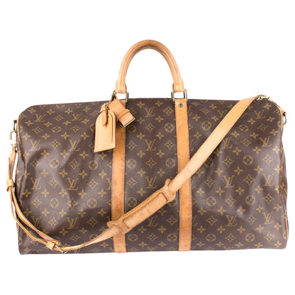 Louis Vuitton Canvas Monogram Keepall 50 Bandouliere