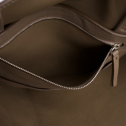 Celine Leather Cabas Shopper Bag