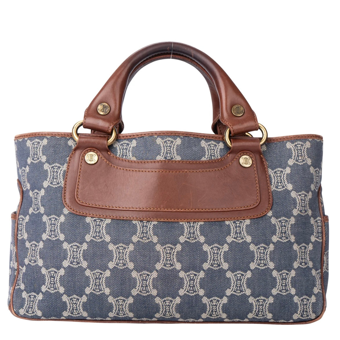 Celine Denim Maccadam Monogram Boogie Handbag
