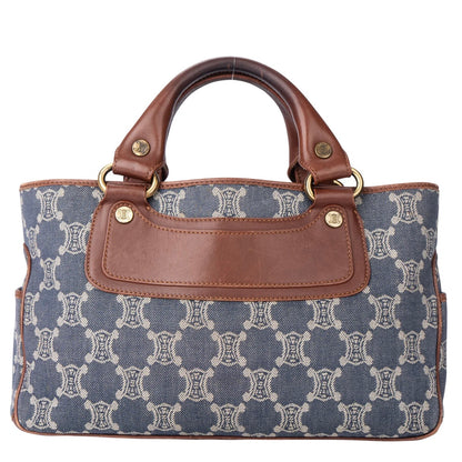 Celine Denim Maccadam Monogram Boogie Handbag