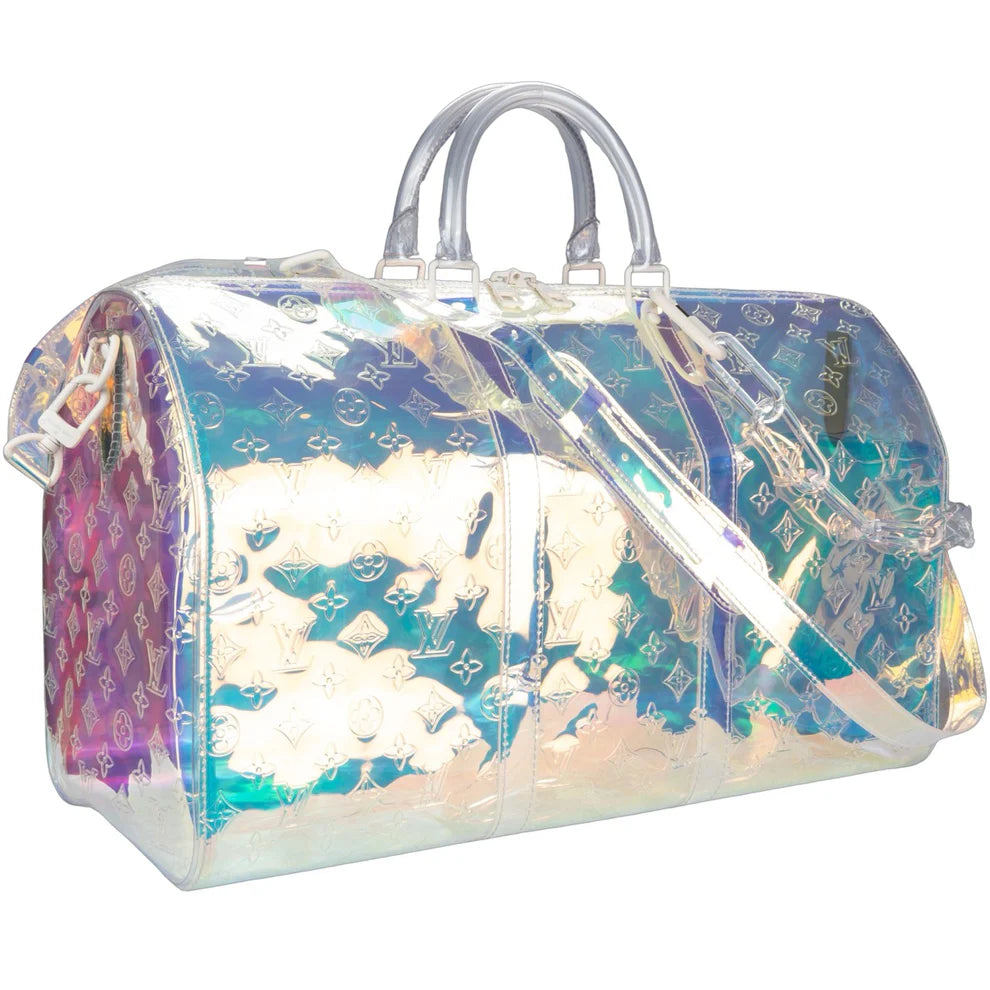 Louis Vuitton Transparent Prism By Virgil Abloh Keepall Bandouliere 50