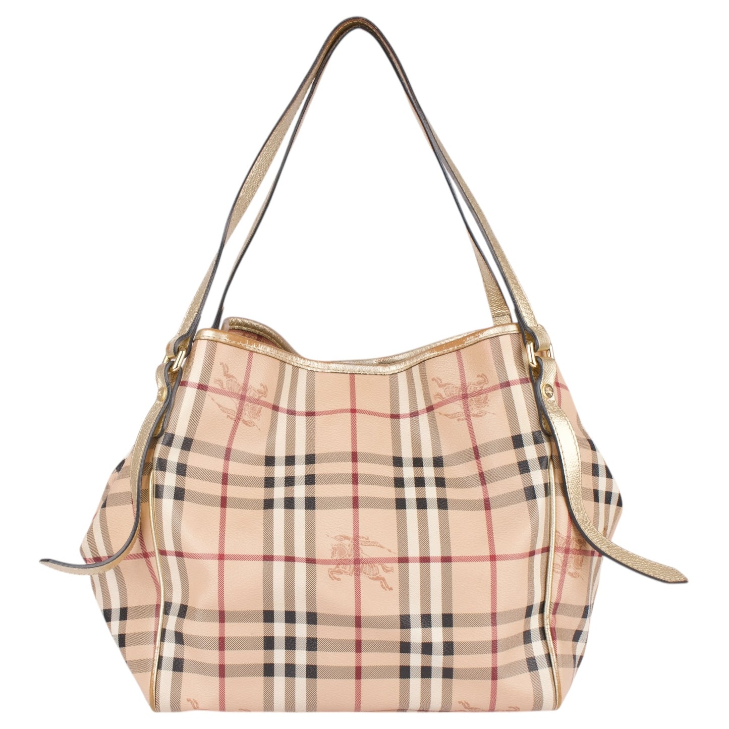 Burberry Canterbury Haymarket Check Tote Bag
