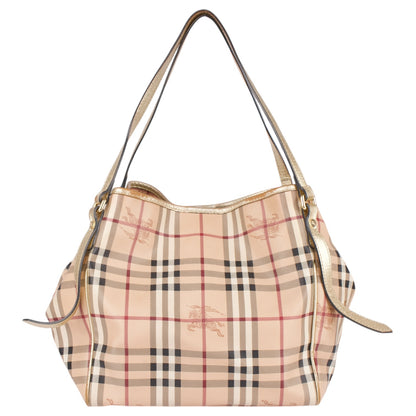 Burberry Canterbury Haymarket Check Tote Bag