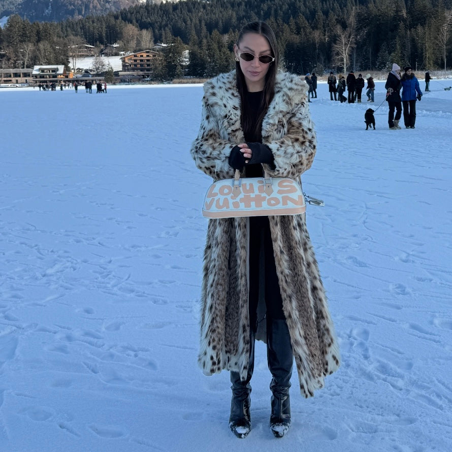 Lynx Fur Coat Vintage