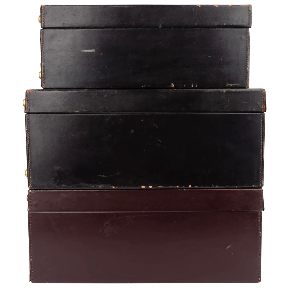 Christian Dior Trotter Monogram Vintage Suitcase Trio Tower
