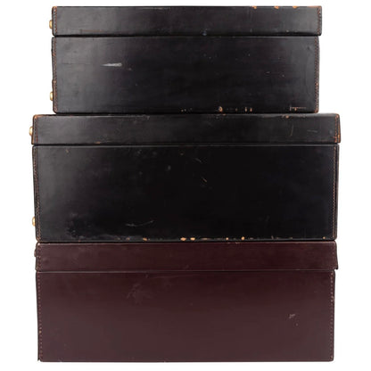 Christian Dior Trotter Monogram Vintage Suitcase Trio Tower