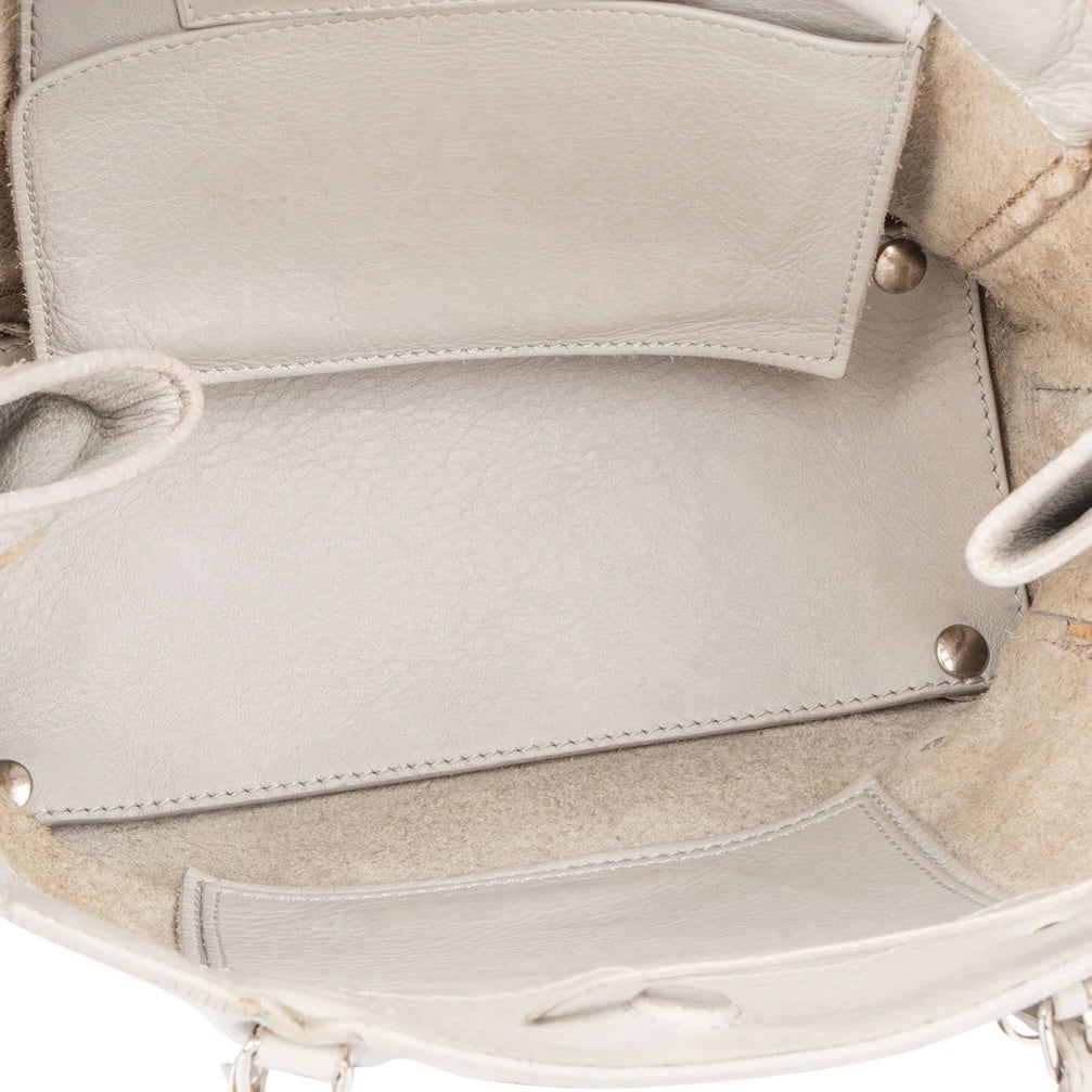 Balenciaga Black Leather City Handbag