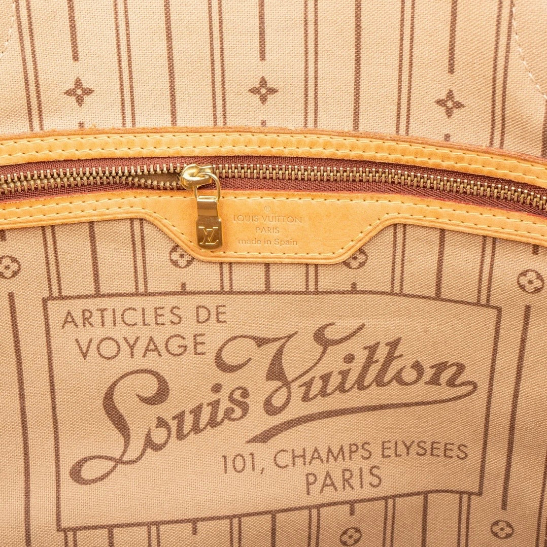 Louis Vuitton Monogram Canvas Neverfull MM Shoulder Bag