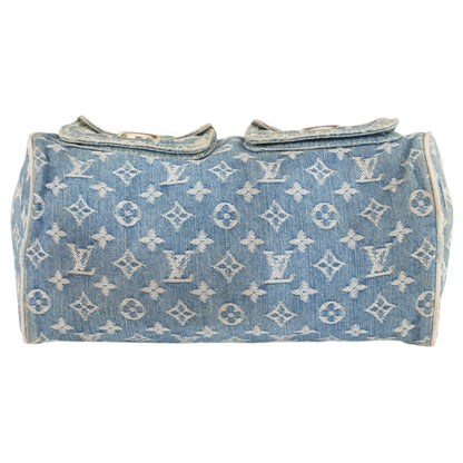 Louis Vuitton Denim Monogram Neo Speedy 30 Handbag