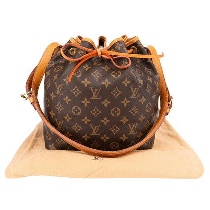 Louis Vuitton Monogram Canvas Sac Noé Petit Shoulder Bag