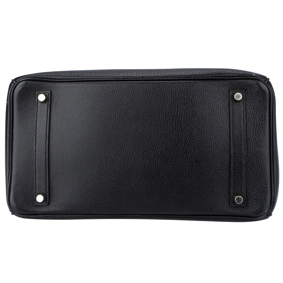 Hermès Noir Togo Leather Palladium Birkin 35 Handbag