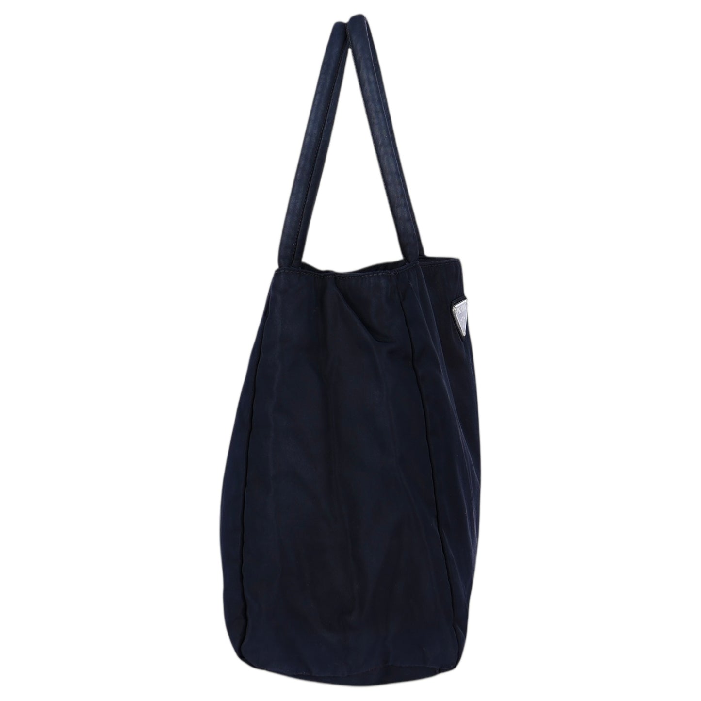 Prada Black Nylon Triangle Handbag
