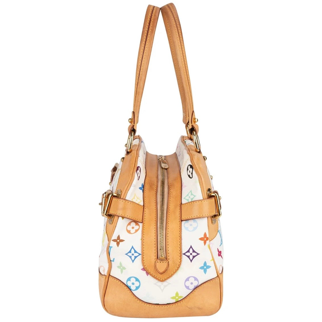 Louis Vuitton Monogram Canvas Murakami Multicolor Claudia Shoulder Bag