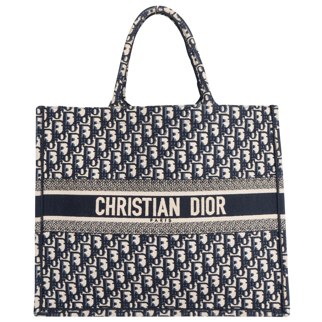 Christian Dior Large Book Tote Monogram Shopper Bag