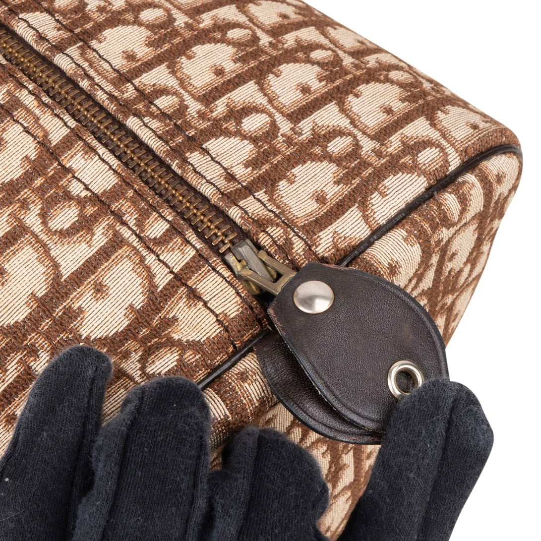 Christian Dior Trotter Monogram Boston 40 Handbag