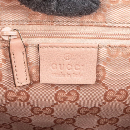 Gucci Monogram GG Coated Canvas Pink Abbey Tote Shoulder Bag