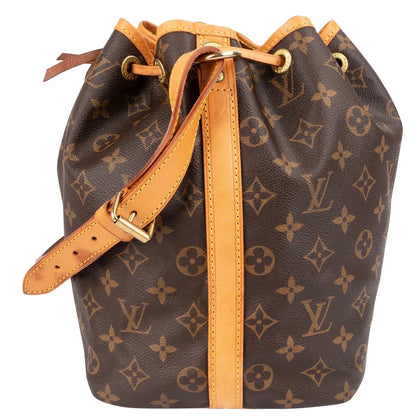 Louis Vuitton Monogram Canvas Sac Noé Petit Shoulder Bag