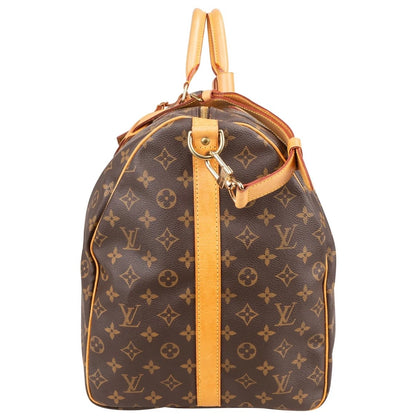 Louis Vuitton Monogram Canvas Keepall 60 Shoulder Travel Bag