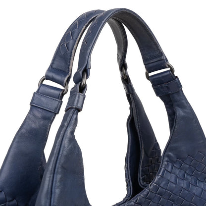 Bottega Veneta Intrecciato Leather Small Hobo Shoulder Bag