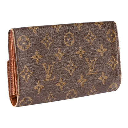 Louis Vuitton Canvas Monogram Sarah Wallet