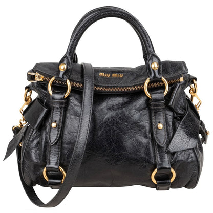 Miu Miu Vitello Lux City Handbag