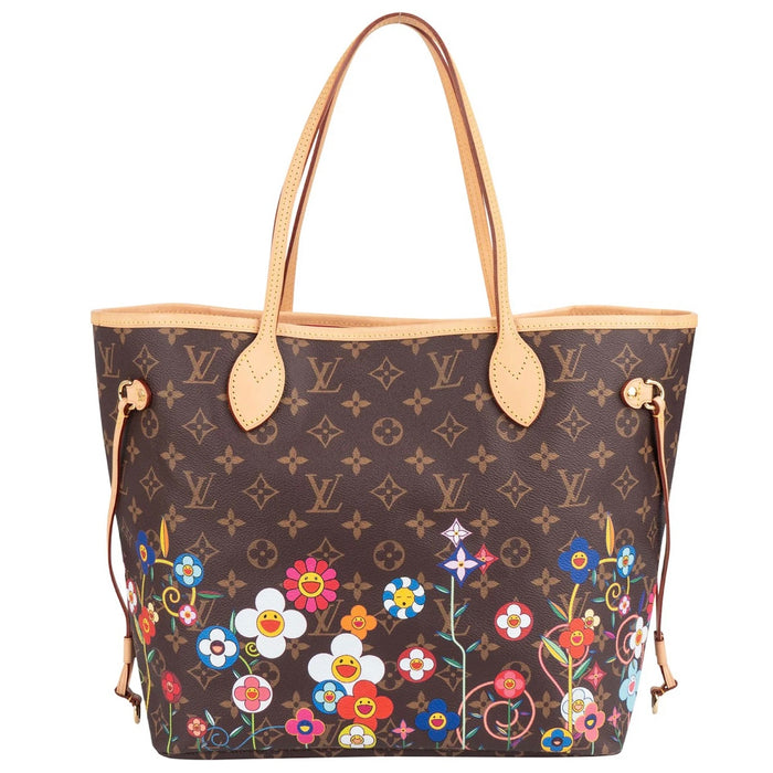 Louis Vuitton Monogram
Canvas Murakami Flowers
Neverfull MM Shoulder
Bag