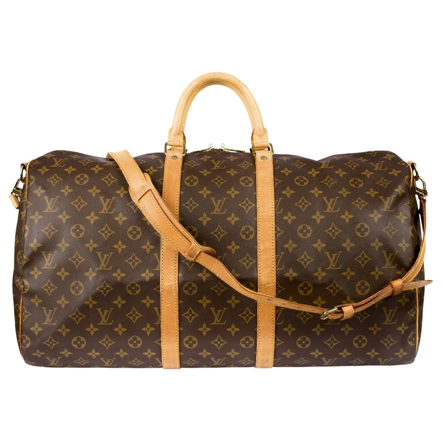 Louis Vuitton Canvas Monogram Keepall Bandouliere 55