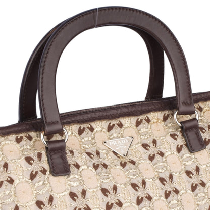 Prada Bow Cloquet Handbag