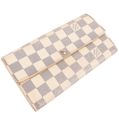 Louis Vuitton Monogram Damier Azur Sarah Wallet