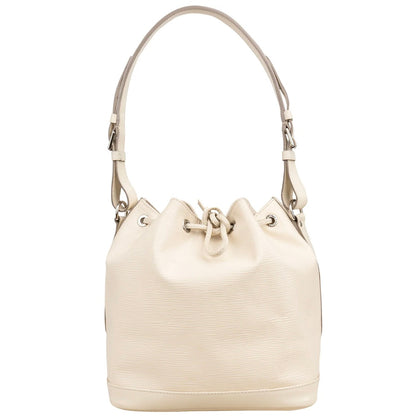 Louis Vuitton Blanco Epi Leather NM Noé Small Shoulder Bag