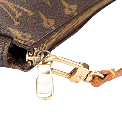 Louis Vuitton Canvas Monogram Pochette Accessory Handbag