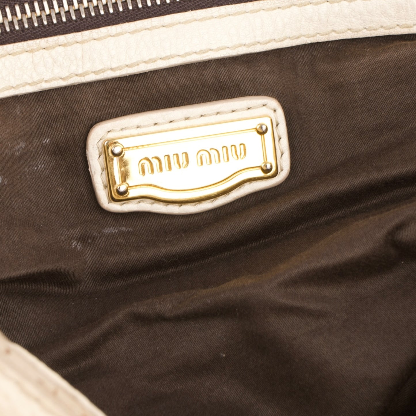 Miu Miu Classic Leather Shoulder Bag