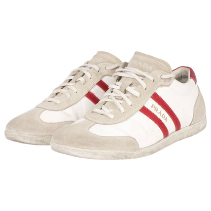 Prada Leather Low Top Sneaker