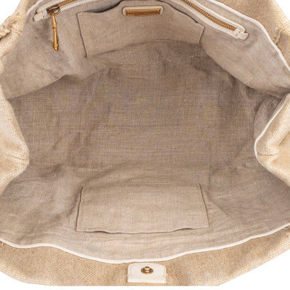 Miu Miu Classic Jute Handbag
