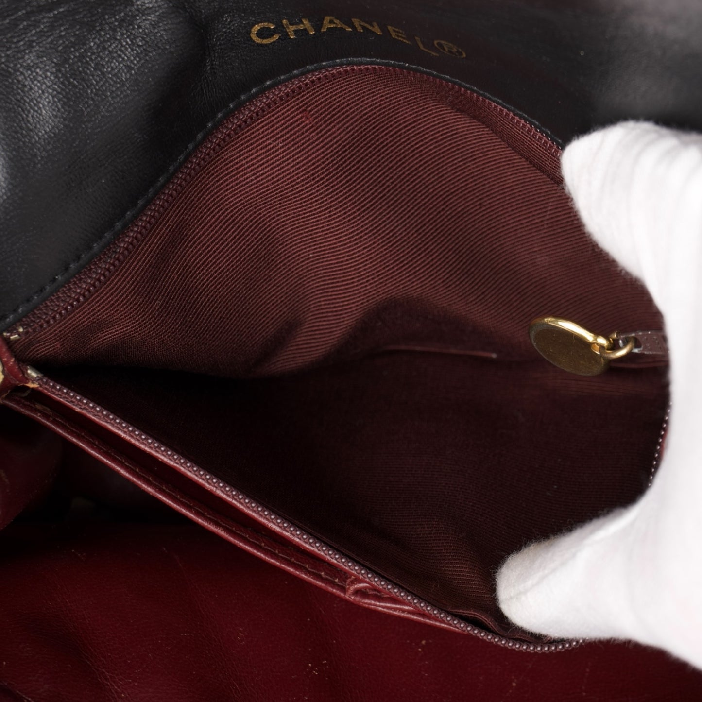 Chanel Quilted Lambskin 24K Gold Single Flap Crossbody Bag