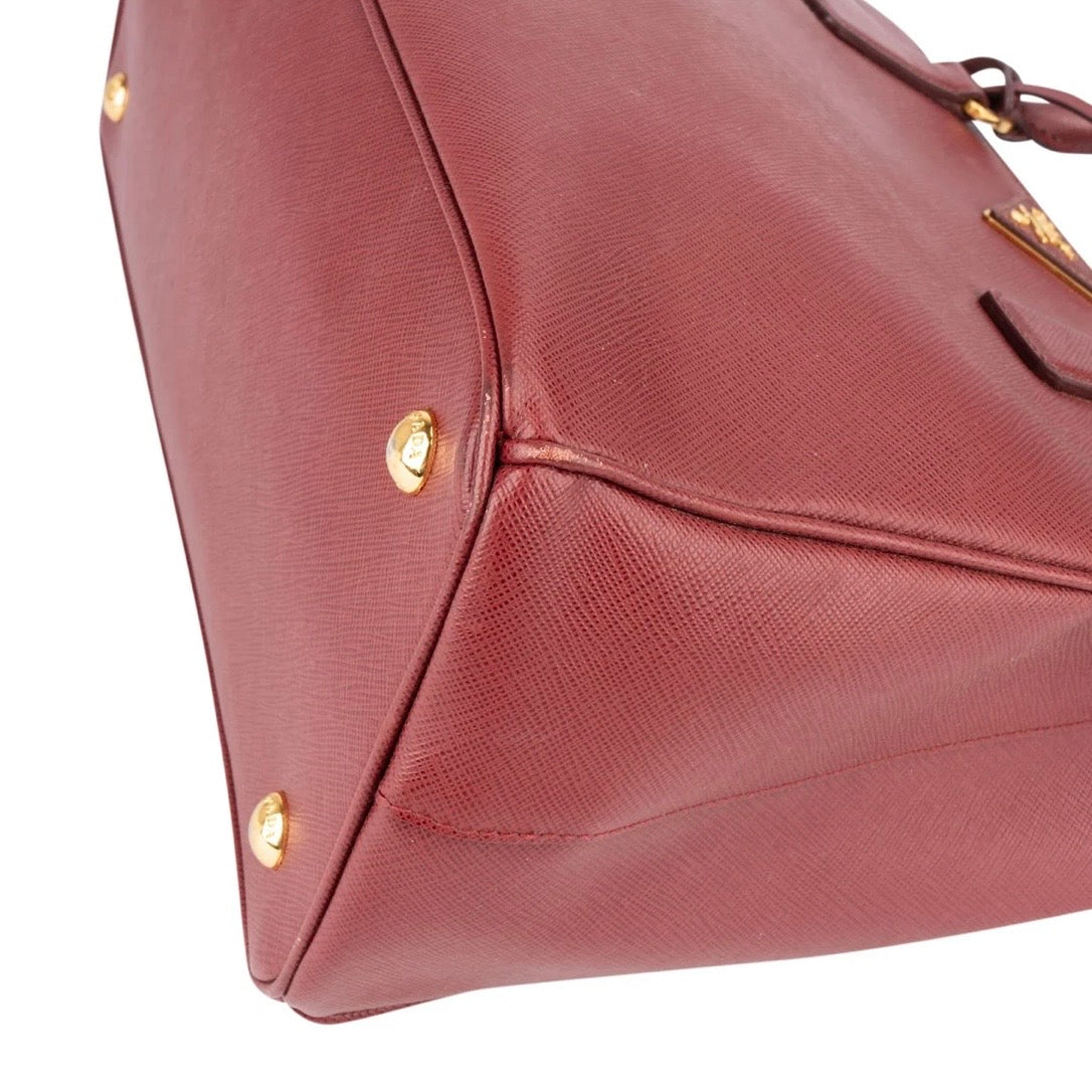 Prada Saffiano Leather Lux Galleria Handbag