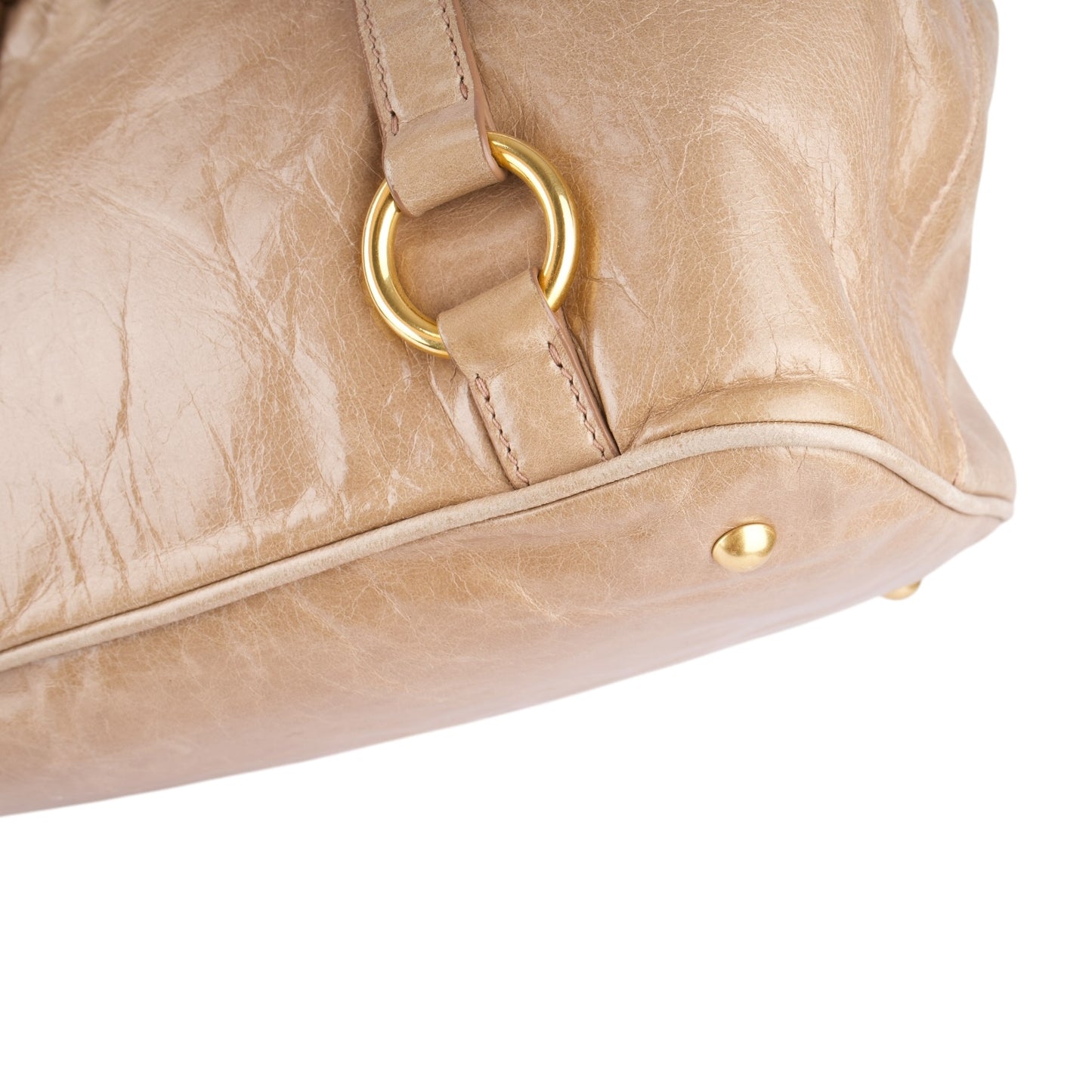 Miu Miu Leather City Handbag