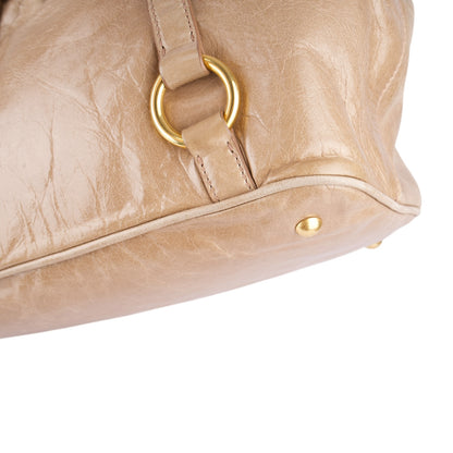 Miu Miu Leather City Handbag