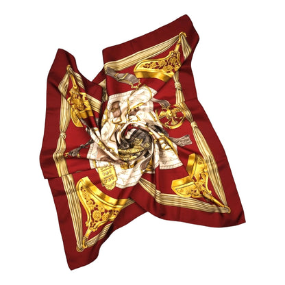 Hermes Etriers Silk 90 Scarf Touch