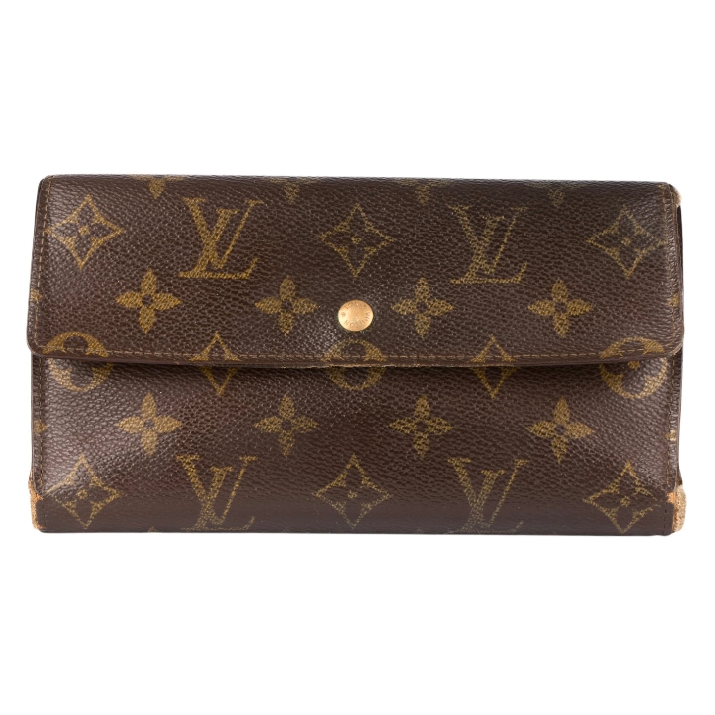 Louis Vuitton Canvas Monogram Sarah Wallet
