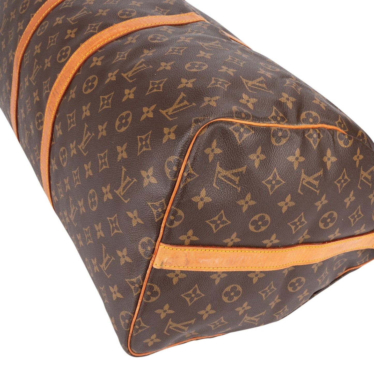 Louis Vuitton Monogram Canvas Keepall 55 Bandoulière Travel Bag