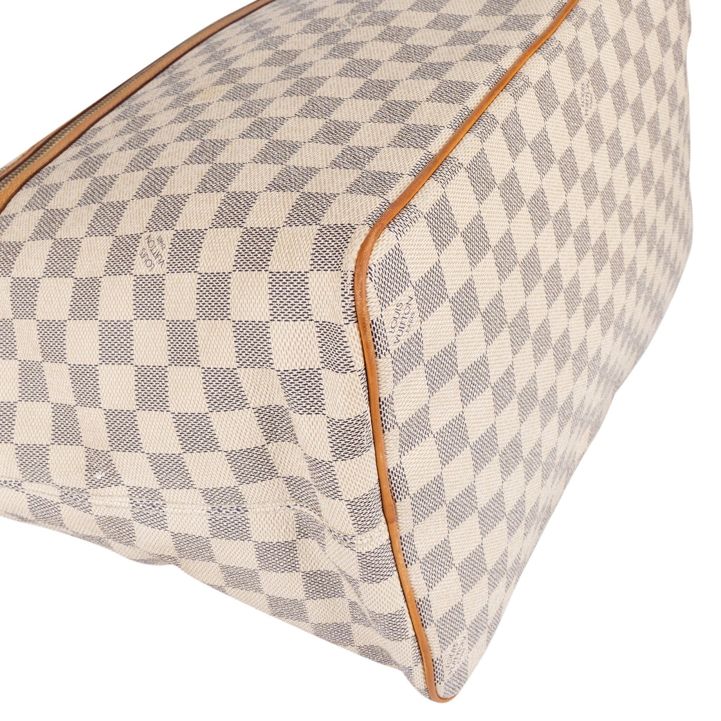 Louis Vuitton Monogram Damier Azur Canvas Saleya GM Tote Shoulder Bag