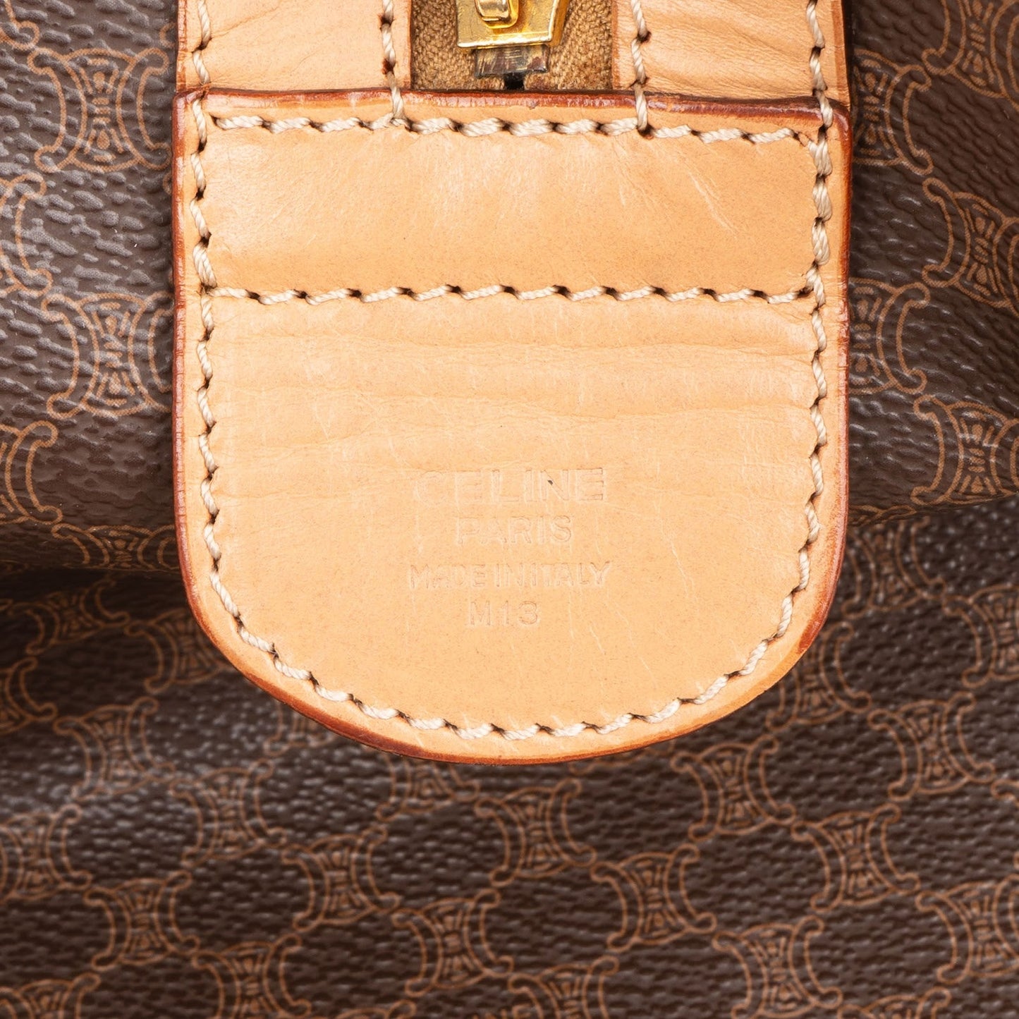 Celine Monogram Macadam Boston 50 Travel Bag