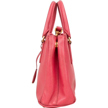 Prada Saffiano Leather Small Galleria Tote Handbag