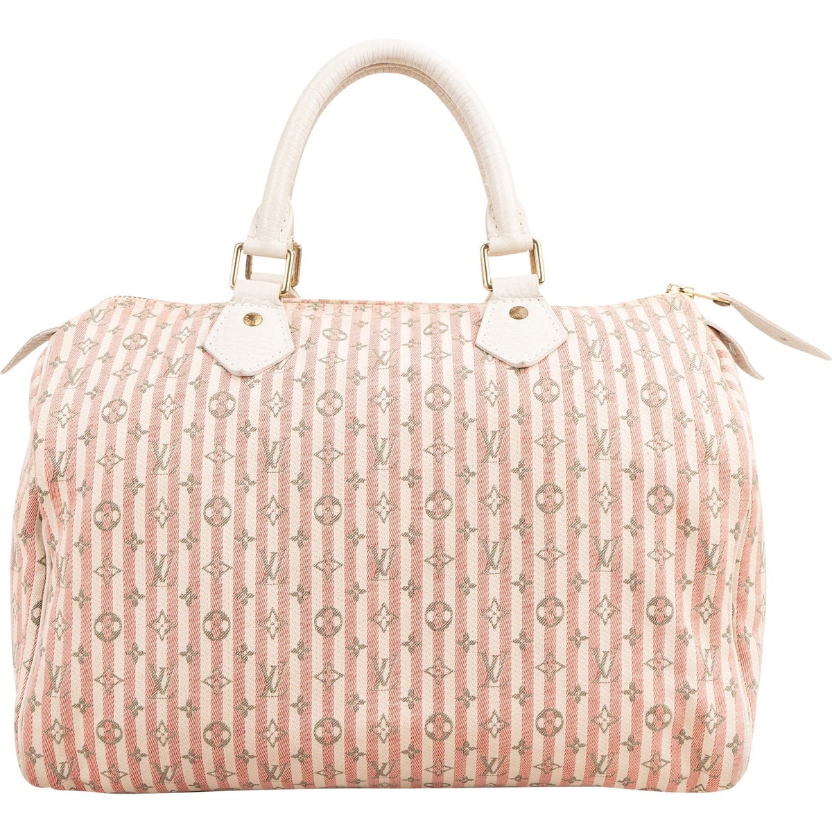 Louis Vuitton Monogram Mini Lin Croisette Speedy 30 Handbag