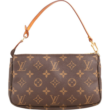 Louis Vuitton Monogram Canvas Pochette Accessoires Handbag